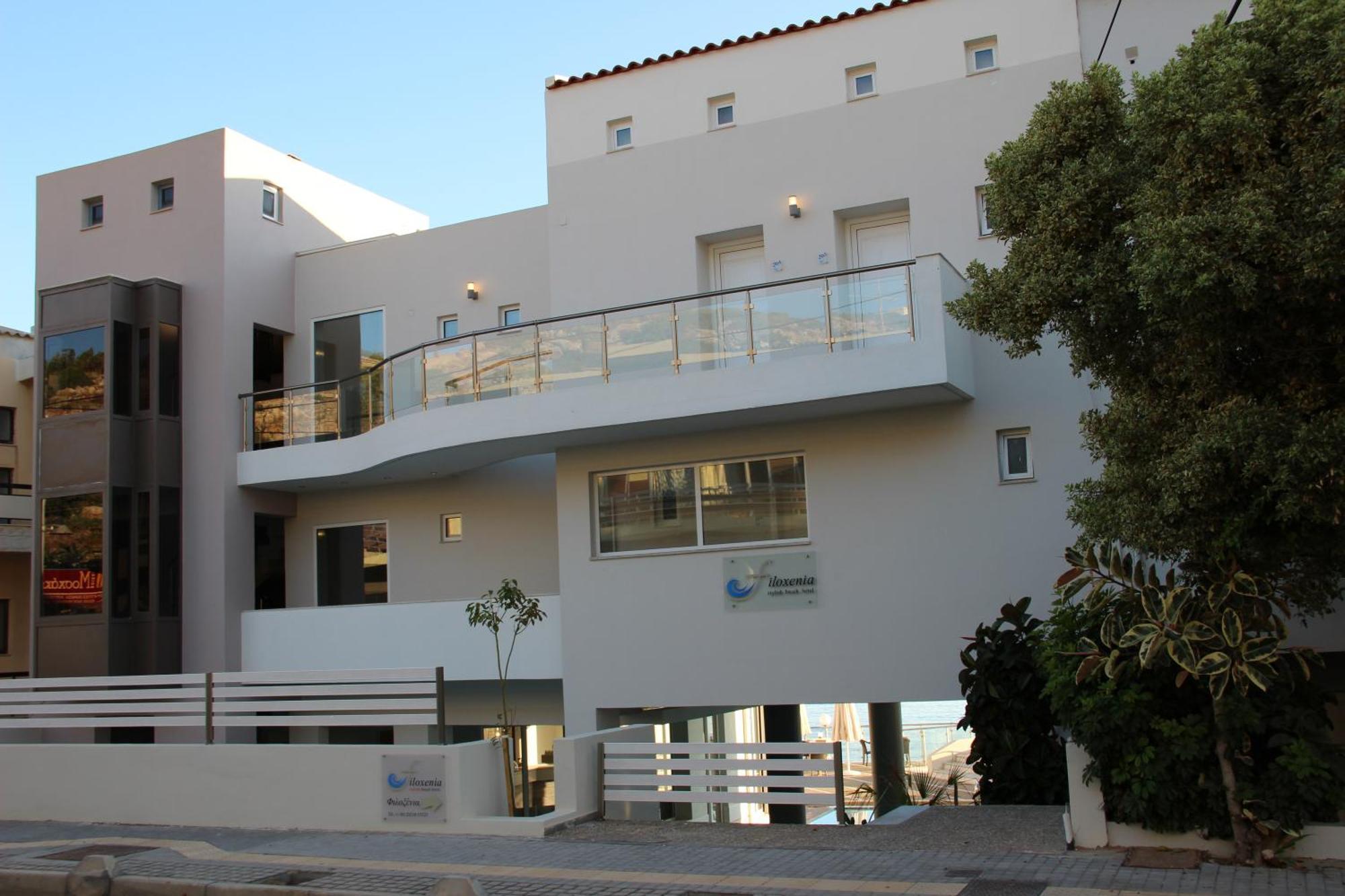 Filoxenia Beach Hotel Ретимно Екстериор снимка