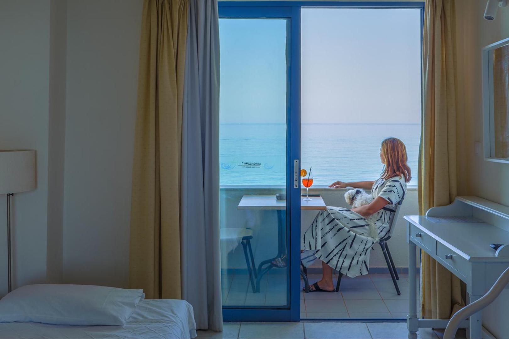 Filoxenia Beach Hotel Ретимно Екстериор снимка