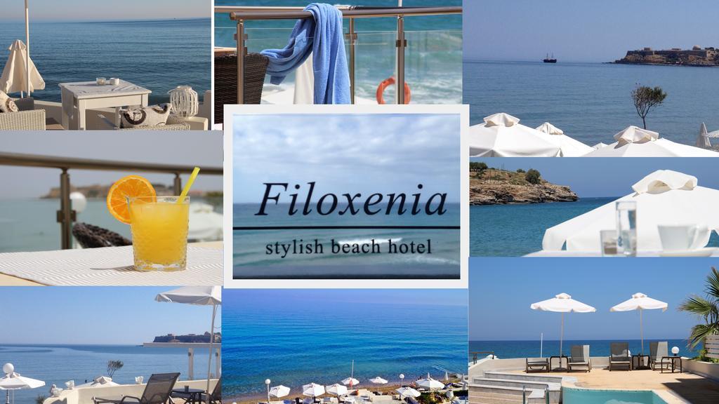 Filoxenia Beach Hotel Ретимно Екстериор снимка