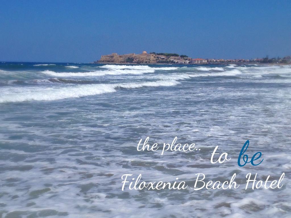 Filoxenia Beach Hotel Ретимно Екстериор снимка