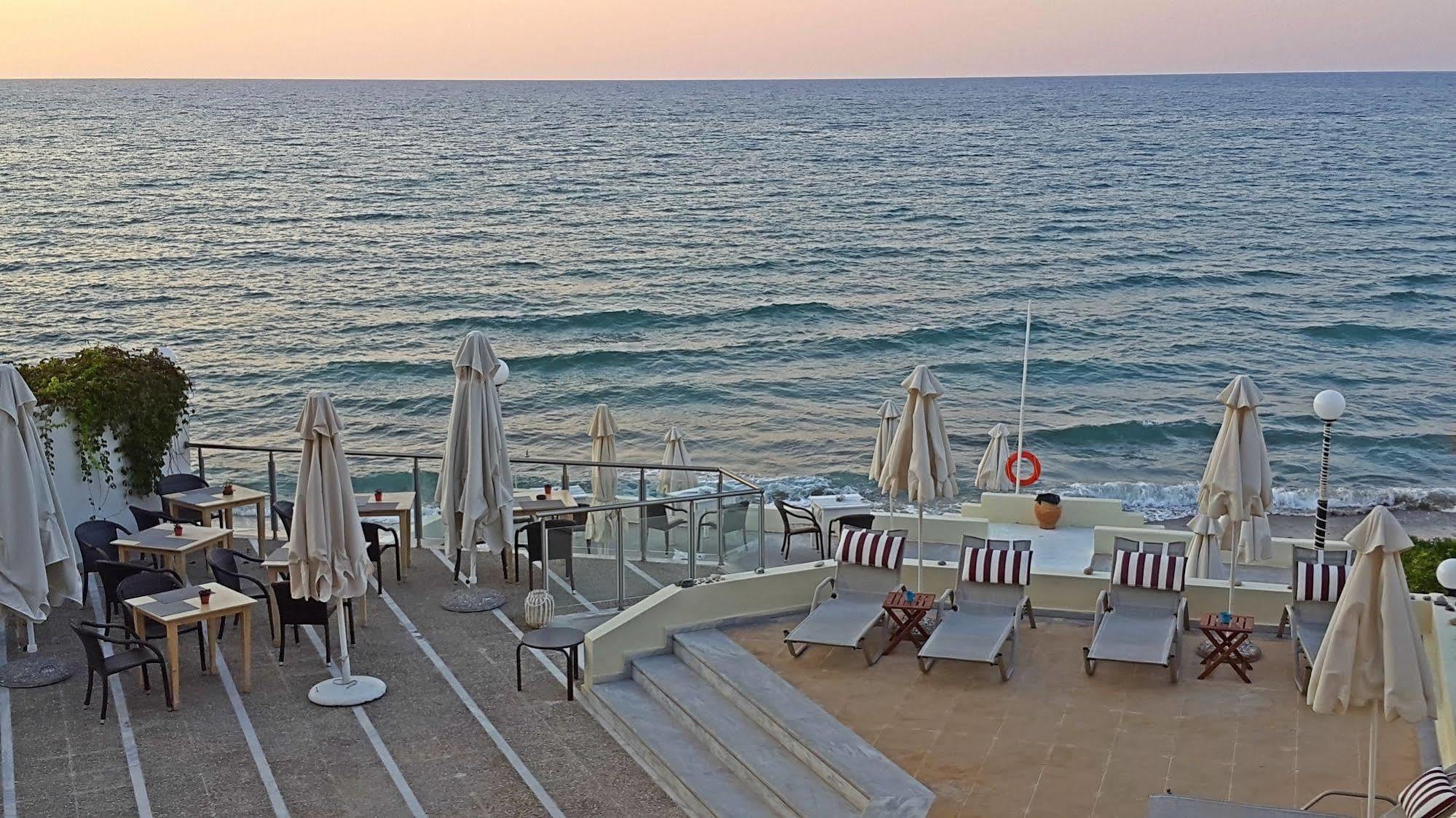 Filoxenia Beach Hotel Ретимно Екстериор снимка